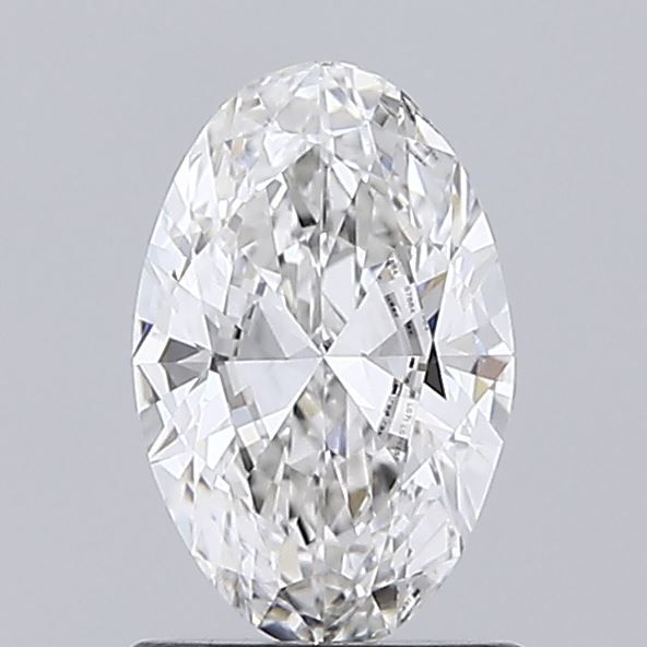 0.90 Carat F-VS1 Oval Lab Diamond