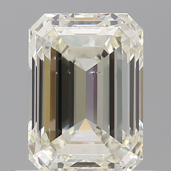 0.74 Carat K-SI1 Emerald Cut Diamond