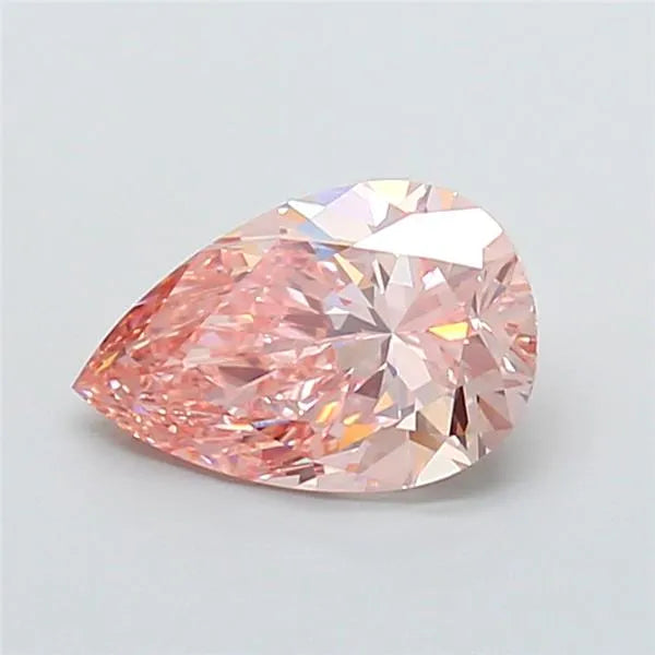 2.01ct Pear Lab Grown Diamond (Colour Fancy Intense Pink, Clarity VS1, IGI Certified)