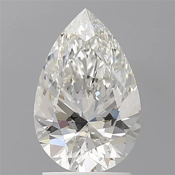2.01ct Pear Lab Grown Diamond (Colour G, Clarity VVS2, IGI Certified)
