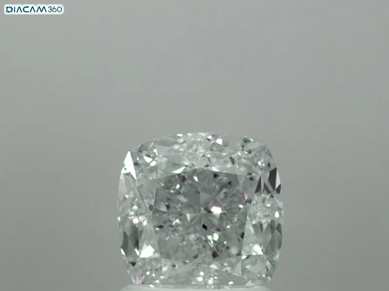 2.12ct Cushion brilliant Natural Diamond (Colour Very Light Blue, Clarity SI1, GIA Certified)