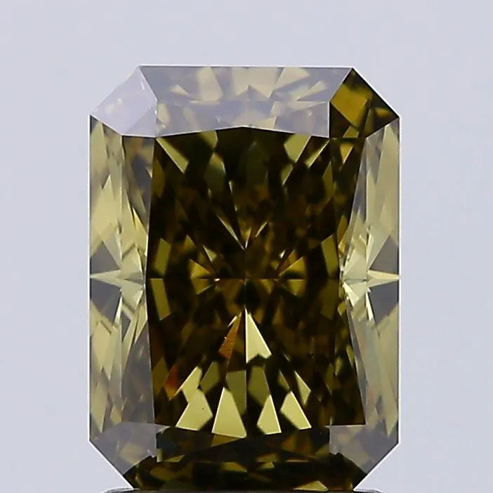 2.13ct Radiant Lab Grown Diamond (Colour Fancy Vivid Yellow, Clarity VS1, Uncertified)