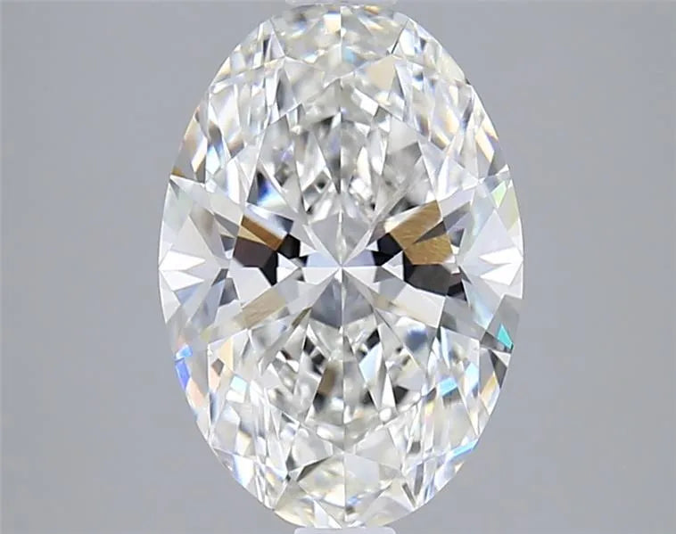 2.16ct Oval Lab Grown Diamond (Colour F, Clarity VVS1, IGI Certified)