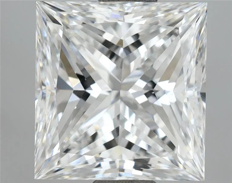 2.50ct Princess Lab Grown Diamond (Colour E, Clarity VS1, IGI Certified)