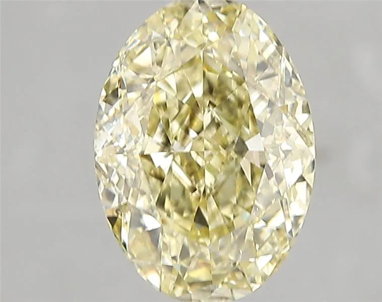 2.59ct Oval Lab Grown Diamond (Colour Fancy Yellow, Clarity SI1, IGI Certified)