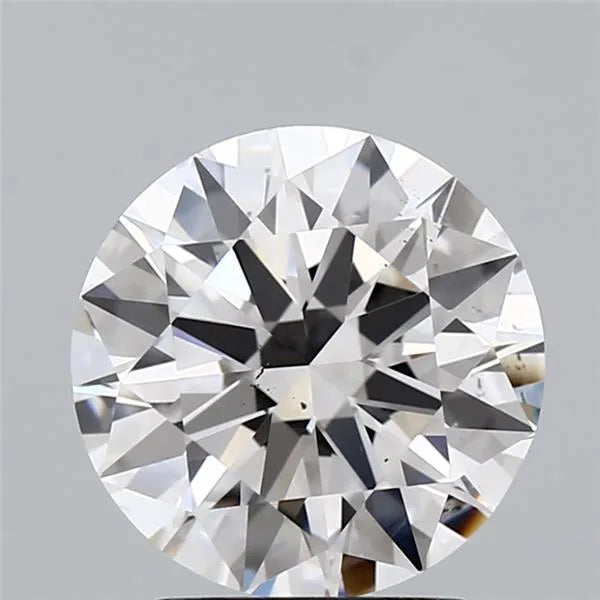 2.63ct Round Natural Diamond (Colour F, Clarity VS2, Cut EX, GIA Certified)
