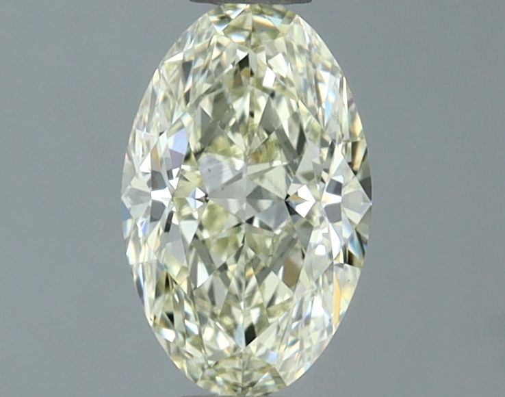 0.82 Carat K-VVS1 Oval Cut Diamond
