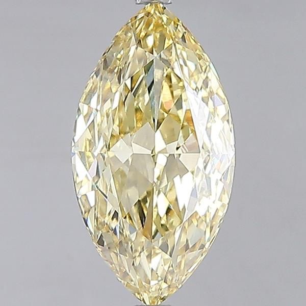 6.46 Carat Marquise Cut Fancy Yellow