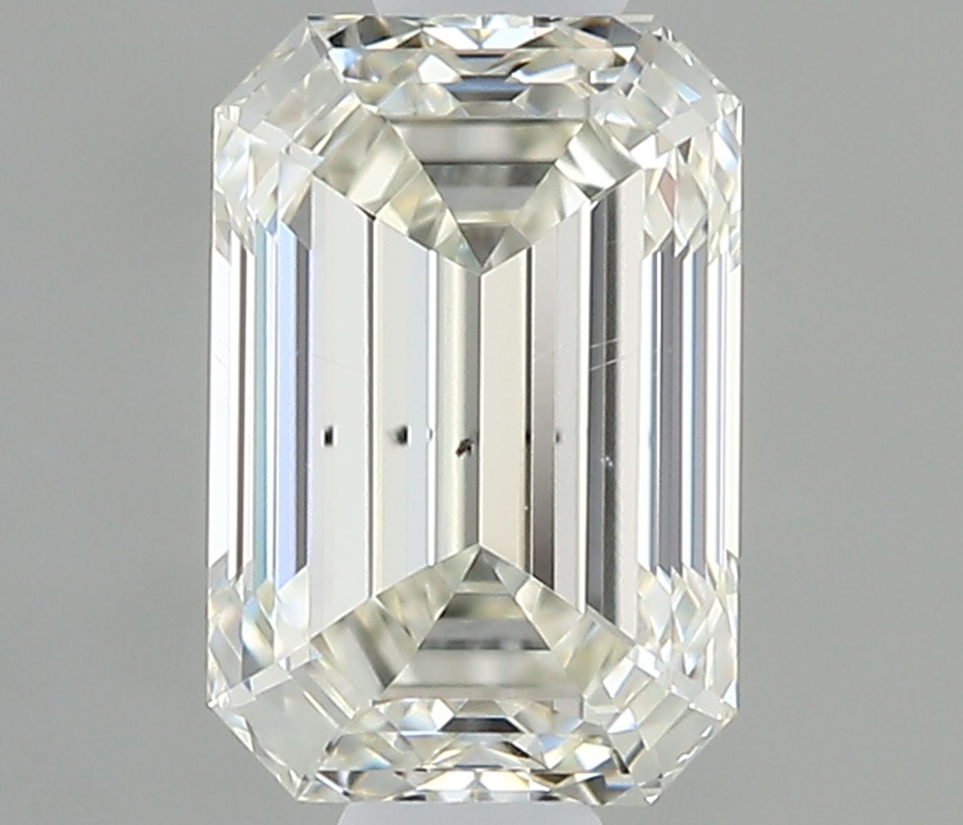 0.46 Carat K-SI1 Emerald Cut Diamond
