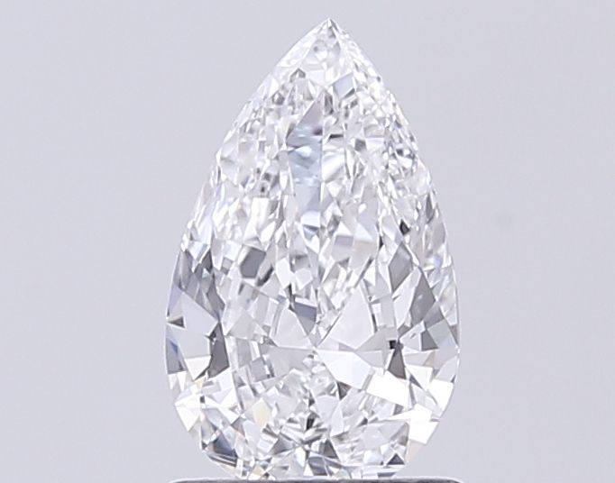 0.91 Carat D-VS1 Pear Lab Diamond