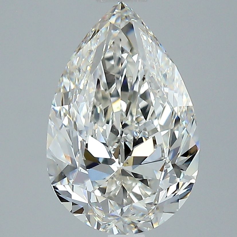 3.00 Carat I-SI1 Pear Cut Diamond