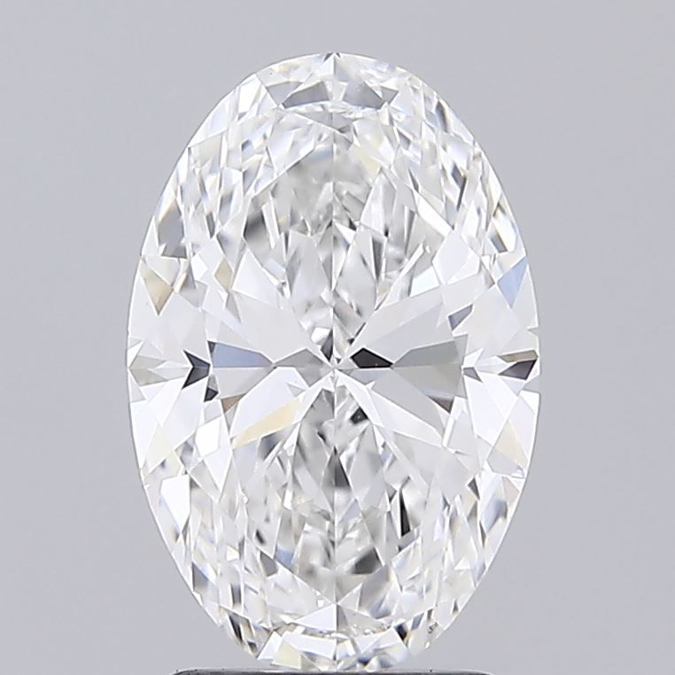 2.52 Carat E-VVS2 Oval Lab Diamond