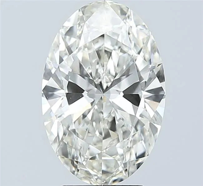 3.03ct Oval Lab Grown Diamond (Colour H, Clarity VVS2, IGI Certified)