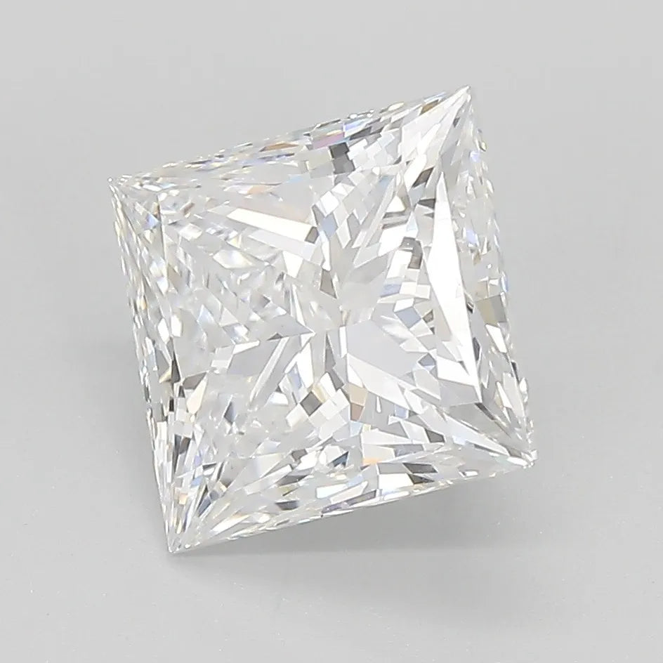 3.06ct Princess Lab Grown Diamond (Colour D, Clarity VVS2, IGI Certified)