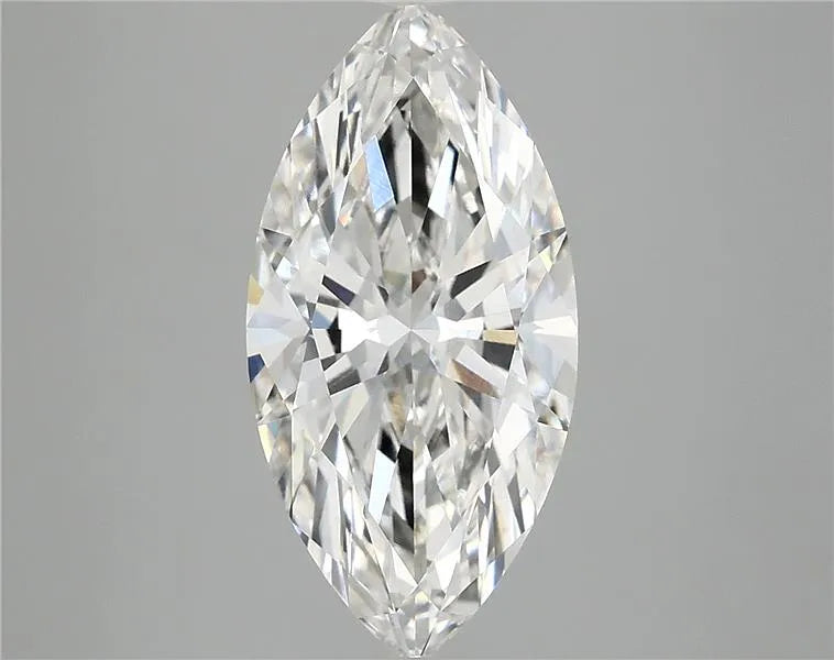 3.46ct Marquise Lab Grown Diamond (Colour G, Clarity VVS2, IGI Certified)