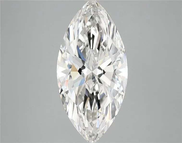 3.47ct Marquise Lab Grown Diamond (Colour G, Clarity VVS2, IGI Certified)
