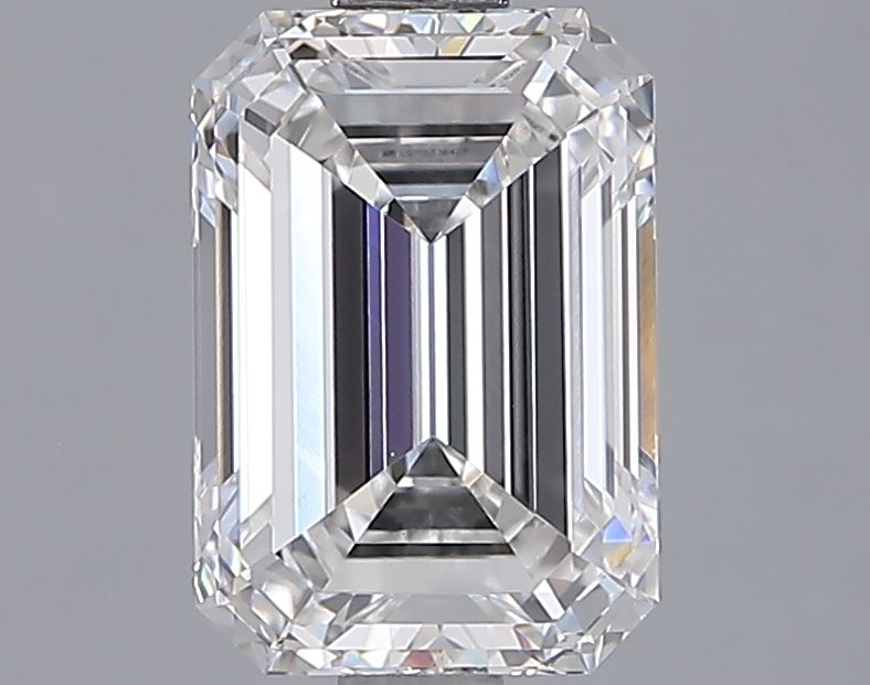 2.07 Carat F-VVS2 Emerald Lab Diamond