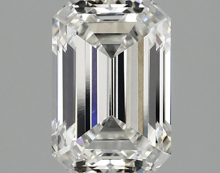 2.09 Carat F-VVS1 Emerald Lab Diamond