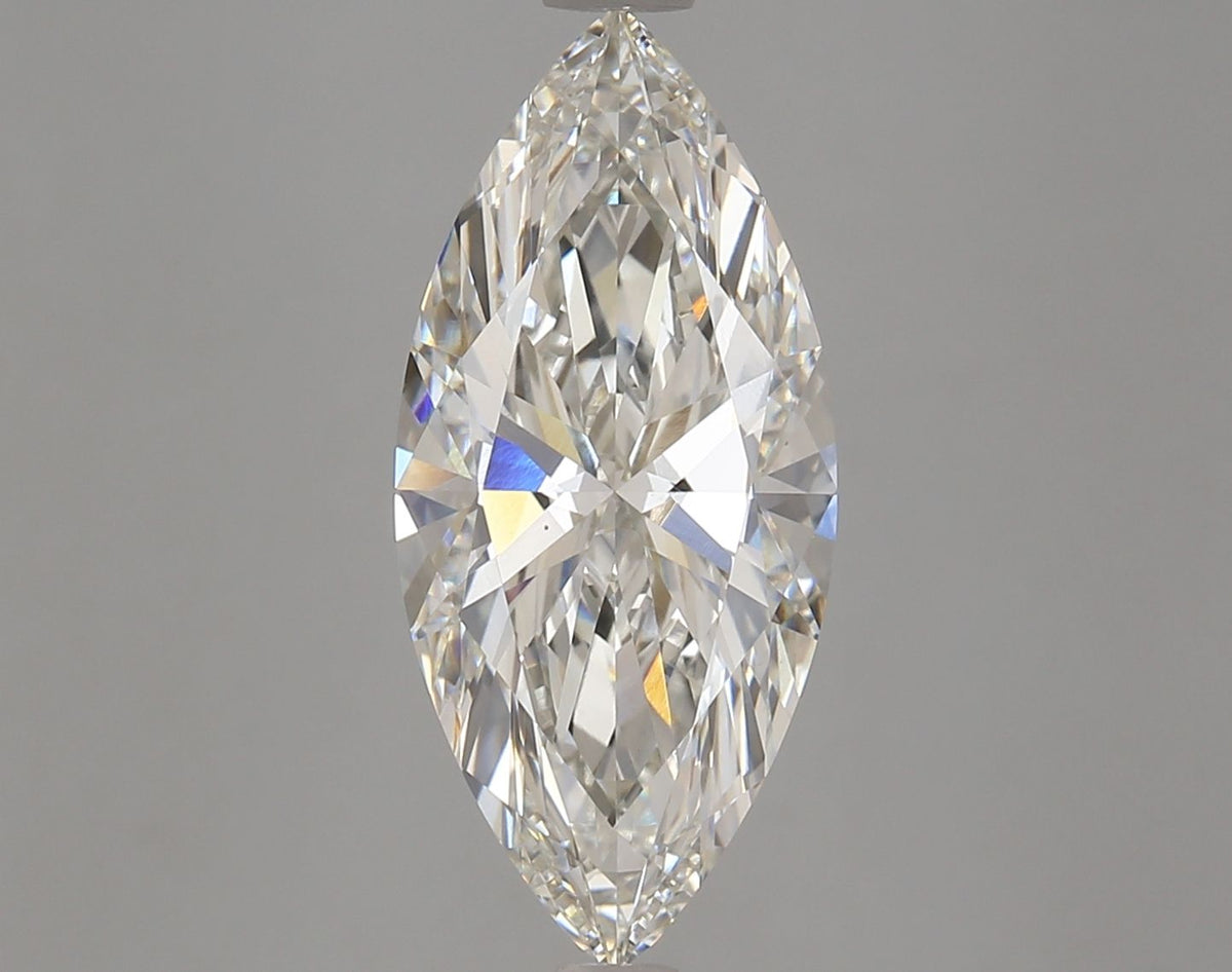 4.46 Carat H-VS1 Marquise Lab Diamond