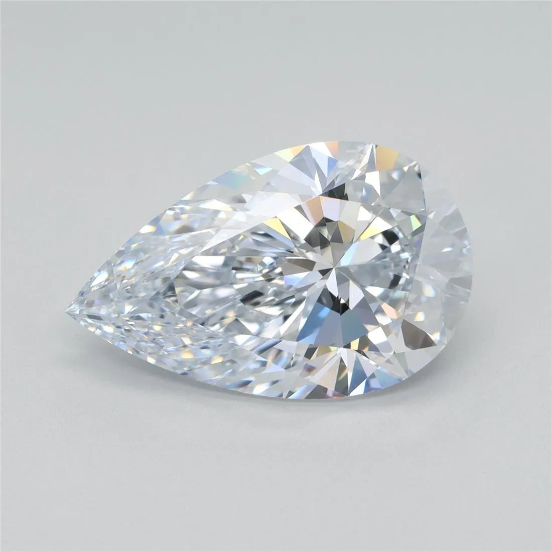 4.14ct Pear Lab Grown Diamond (Colour F, Clarity IF, IGI Certified)