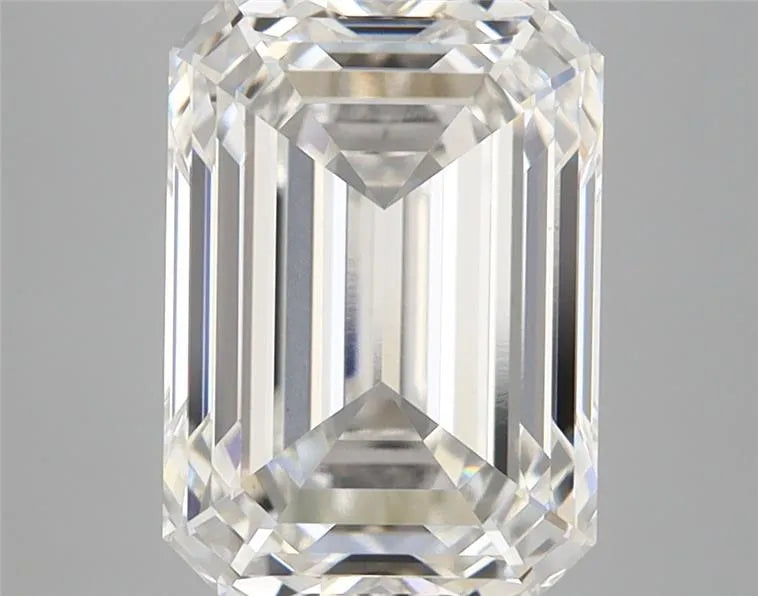 4.44ct Emerald Lab Grown Diamond (Colour G, Clarity VS1, IGI Certified)