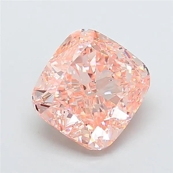 4.51ct Cushion modified Lab Grown Diamond (Colour Fancy Intense Pink, Clarity VS1, IGI Certified)