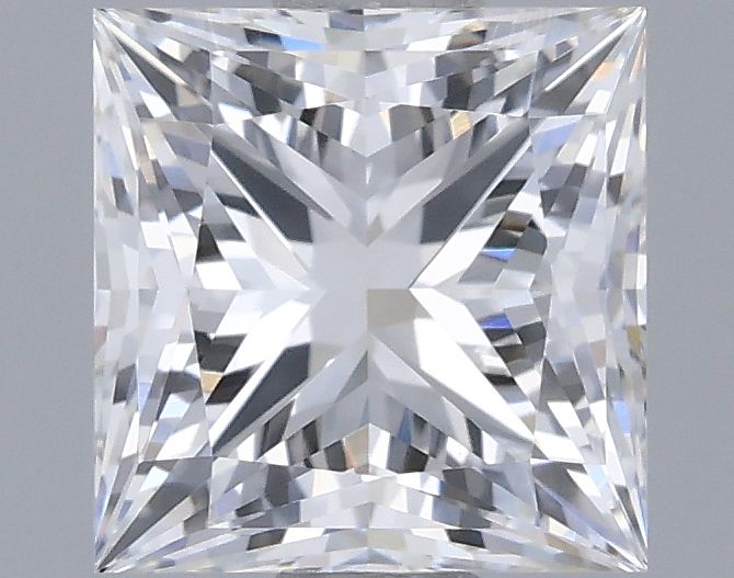 1.01 Carat E-VVS2 Princess Lab Diamond