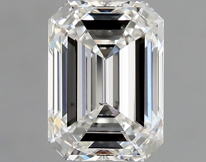 1.02 Carat F-SI1 Emerald Cut Diamond