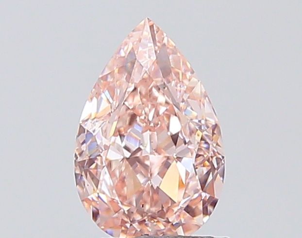1.51 Carat Pear Cut Fancy Pink