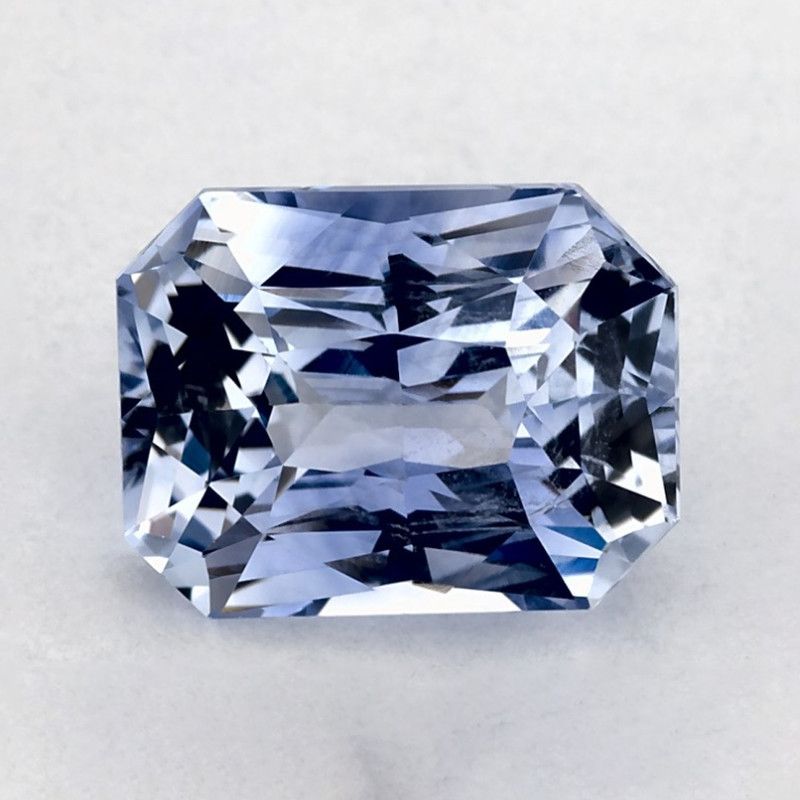 2.56 Carat Radiant Cut Blue Sapphire
