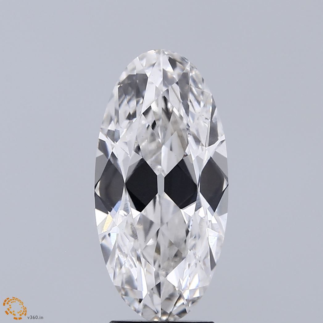 3.05 Carat G-VS2 Oval Lab Diamond