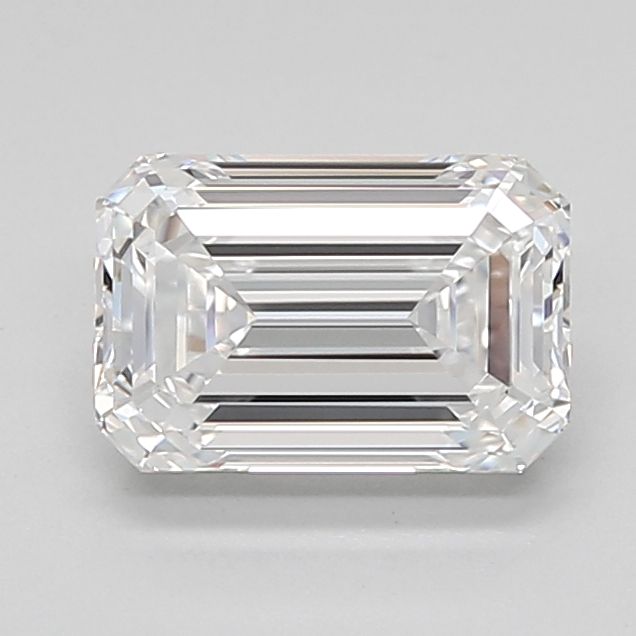 1.5 Carat D-IF Emerald Lab Diamond