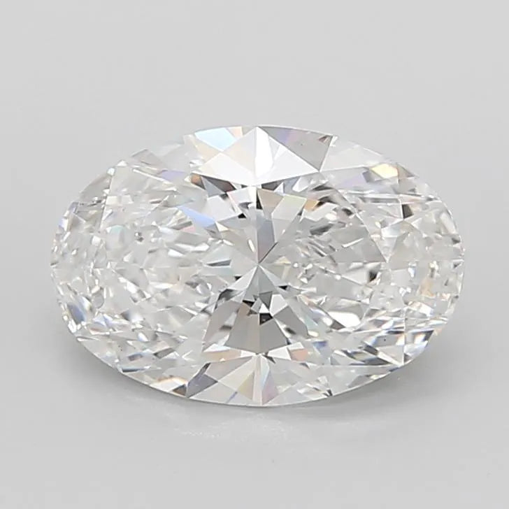 5.00ct Oval Lab Grown Diamond (Colour E, Clarity VS1, IGI Certified)