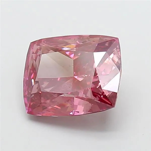 5.03ct Cushion brilliant Lab Grown Diamond (Colour Fancy Vivid Pink, Clarity VS2, Uncertified)