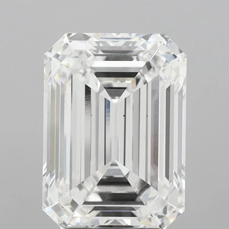 5.04ct Emerald Lab Grown Diamond (Colour D, Clarity VS2, IGI Certified)