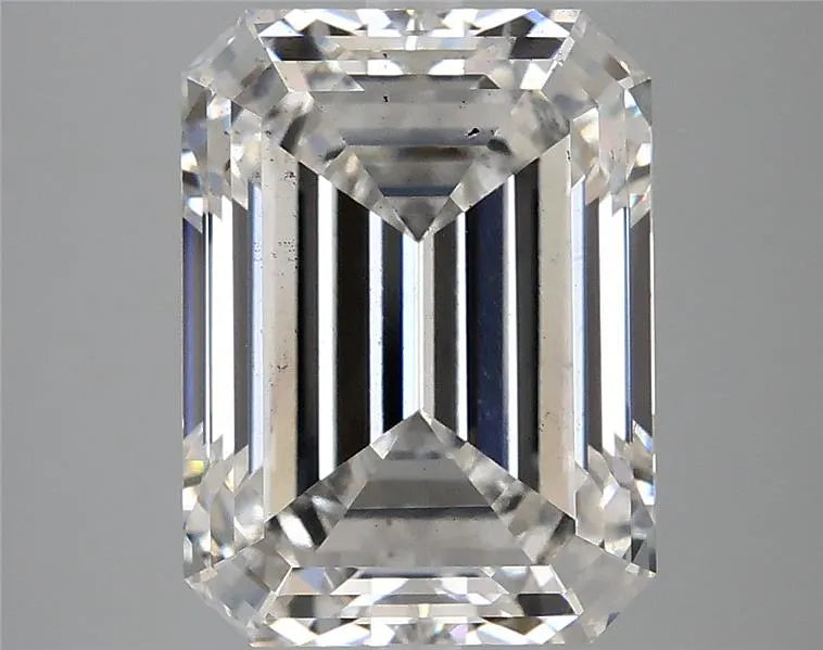 5.10ct Emerald Lab Grown Diamond (Colour F, Clarity SI1, IGI Certified)