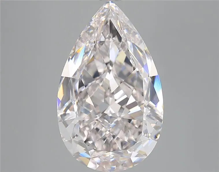 5.12ct Pear Natural Diamond (Colour Faint Pink, Clarity VVS2, GIA Certified)