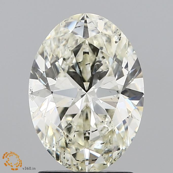 2.01 Carat L-SI2 Oval Cut Diamond