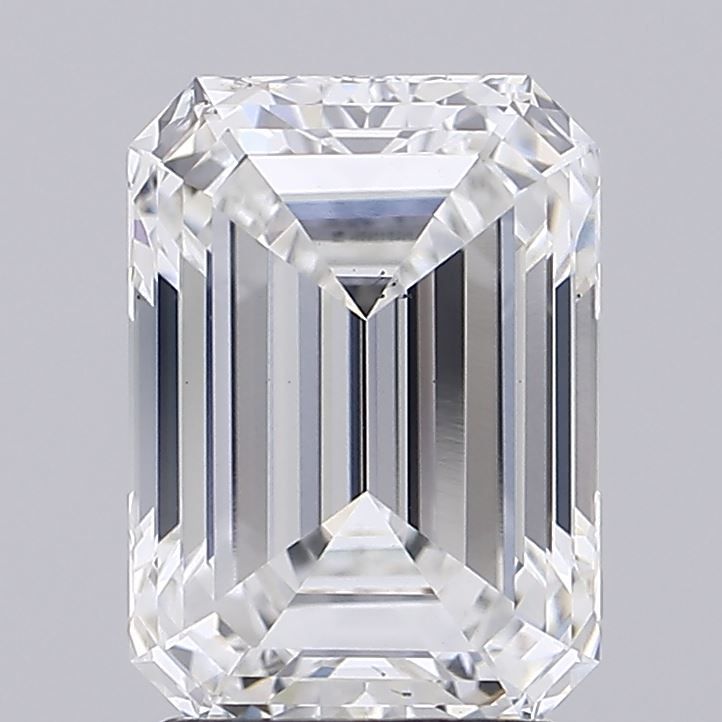2.78 Carat F-VS2 Emerald Lab Diamond