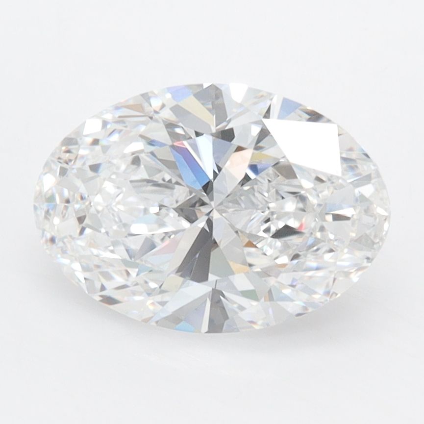 2.00 Carat D-IF Oval Lab Diamond