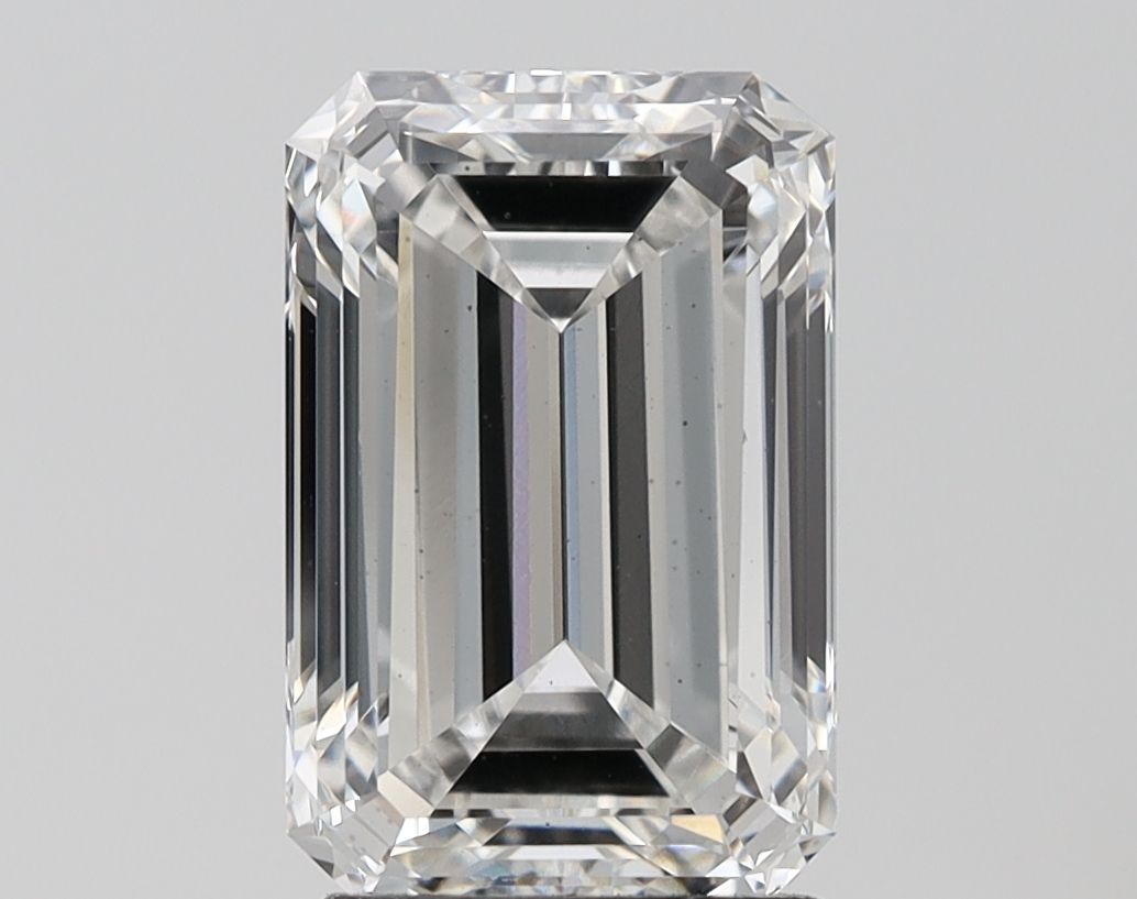 4.01 Carat F-VS2 Emerald Lab Diamond