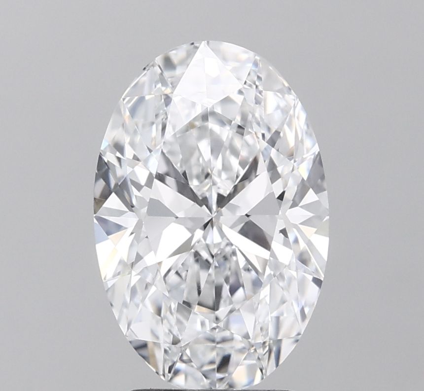 2.45 Carat D-VVS1 Oval Lab Diamond