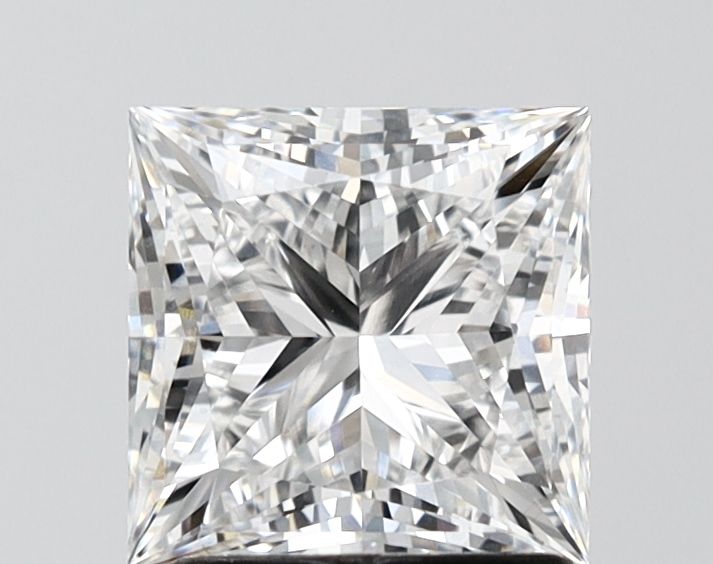 1.93 Carat D-VVS2 Princess Lab Diamond