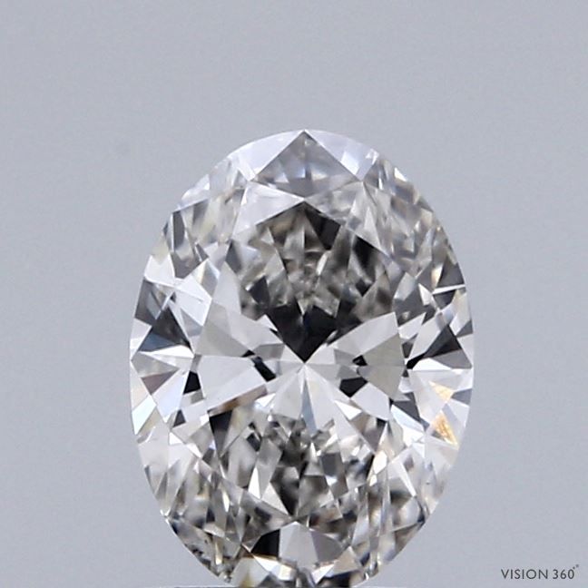1.00 Carat H-VS2 Oval Lab Diamond