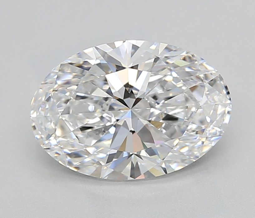 3.25 Carat D-FL Oval Lab Diamond
