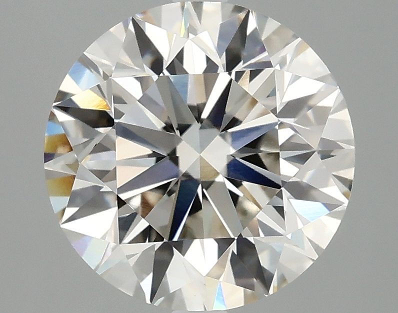 3.06 Carat H-VVS2 Round Lab Diamond