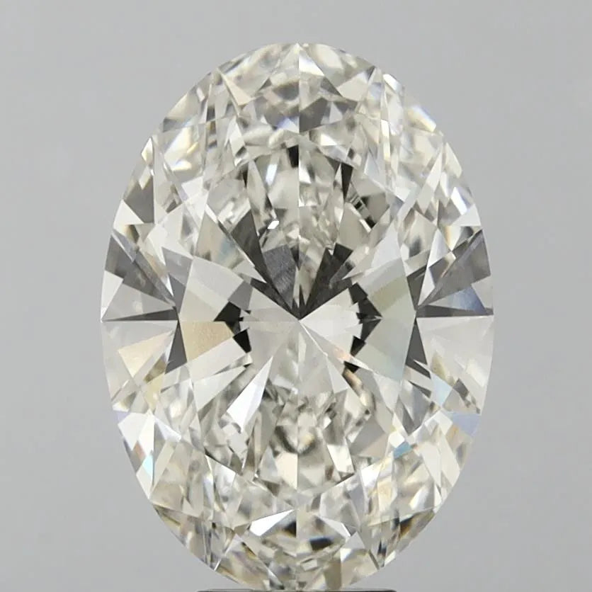 8.00ct Oval Lab Grown Diamond (Colour I, Clarity VVS2, IGI Certified)