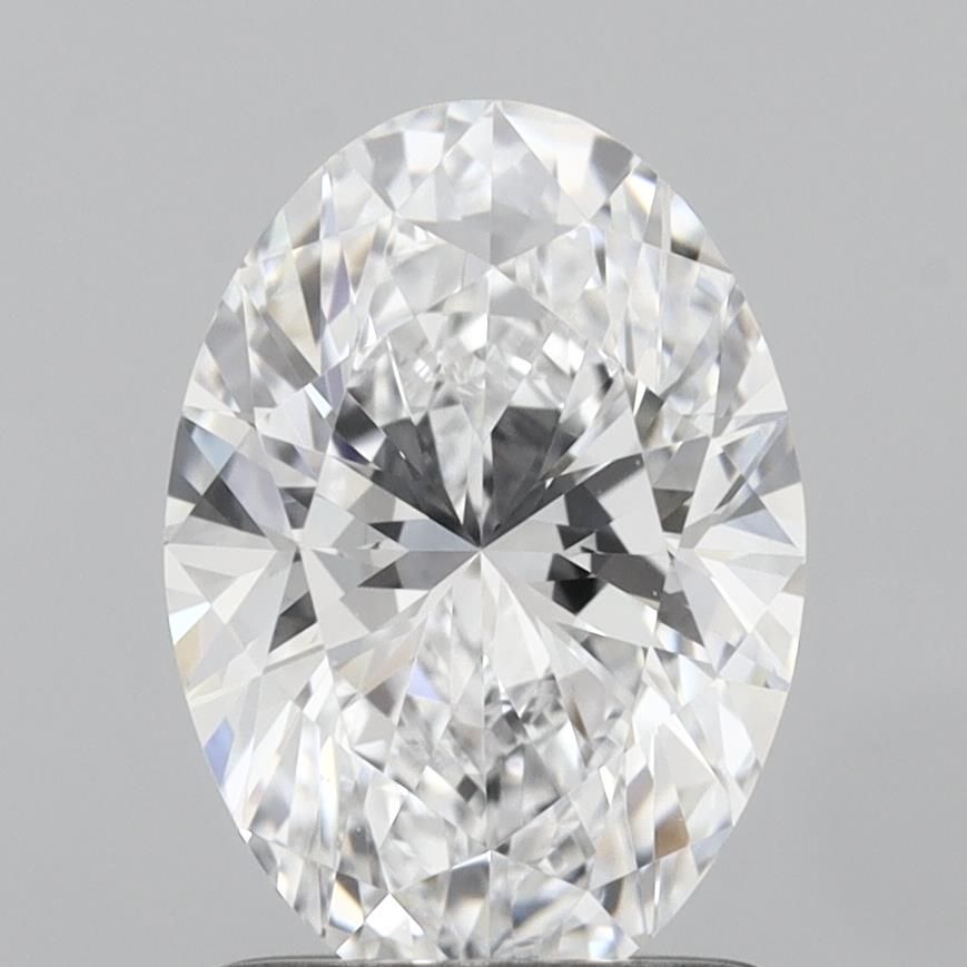 1.31 Carat D-VVS1 Oval Lab Diamond