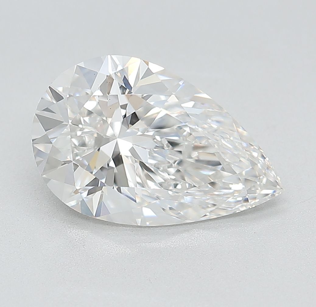 3.00 Carat E-VS1 Pear Lab Diamond