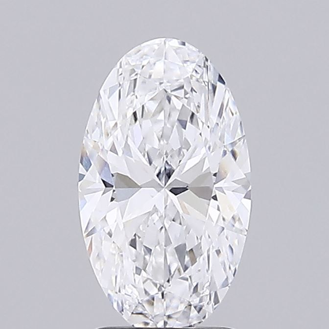 1.25 Carat D-VVS2 Oval Lab Diamond